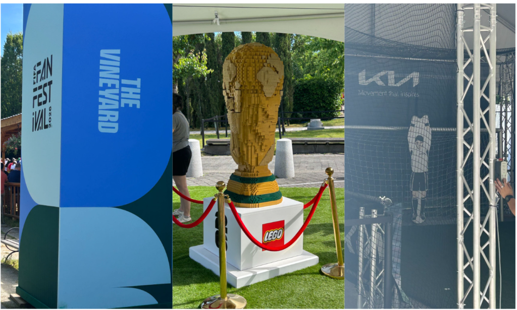 FIFA Fan Fastival 행사 부스