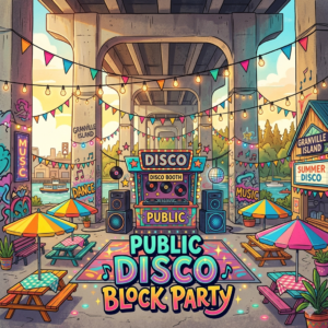 Public Disco Summer Block Party 그랜빌 아일랜드