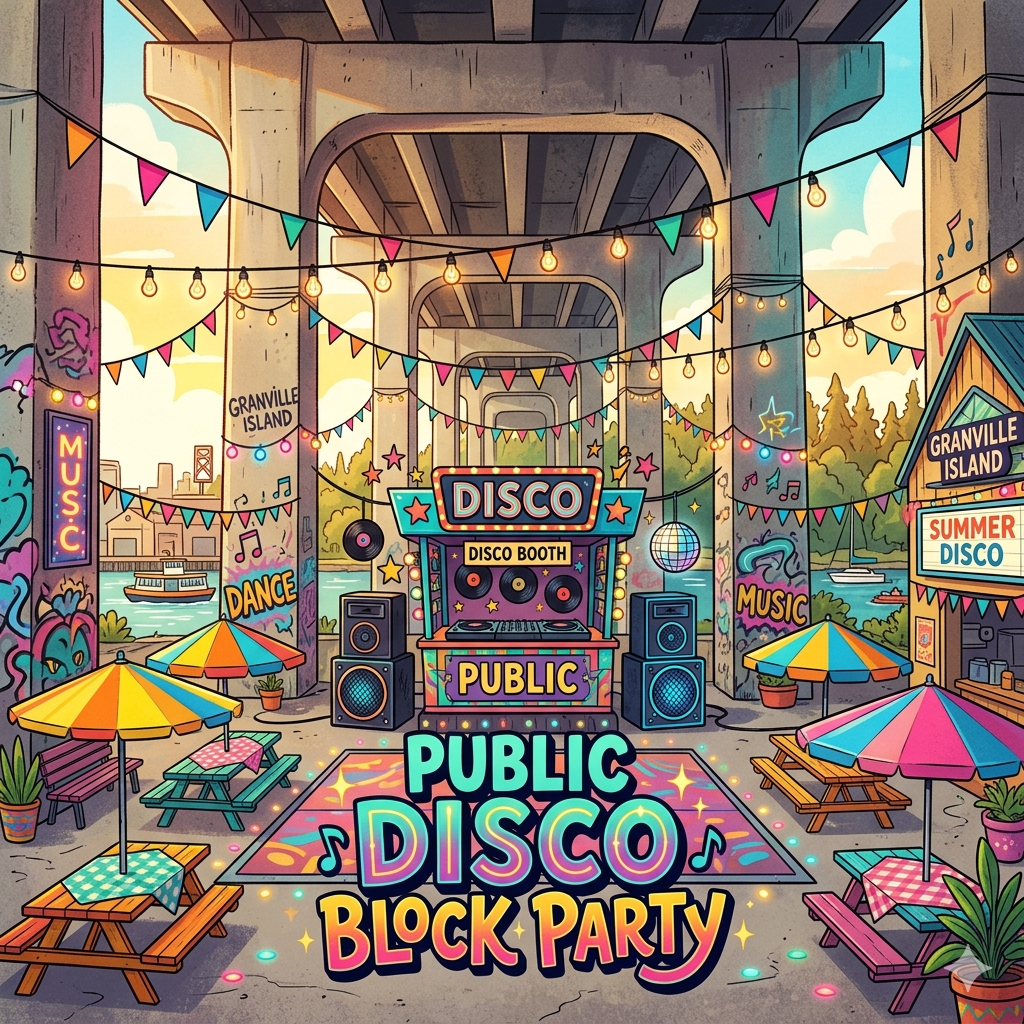 Public Disco Summer Block Party 그랜빌 아일랜드