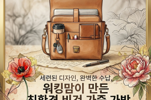 워킹맘이 만든 100% 비건 가죽 가방 브랜드 퍼피 앤 페오니(Poppy & Peonies)