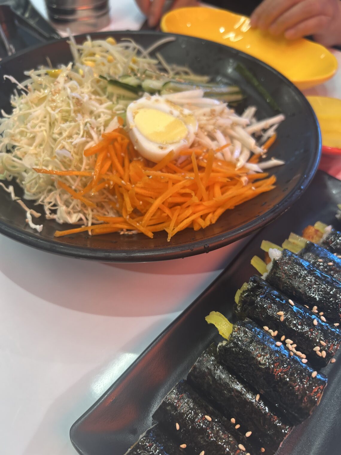 초여름에 먹어 본 쫄면과 꼬마김밥