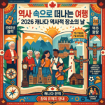 역사 속으로 떠나는 여행, 2026 캐나다 역사적 장소의 날(Canada Historic Places Days)