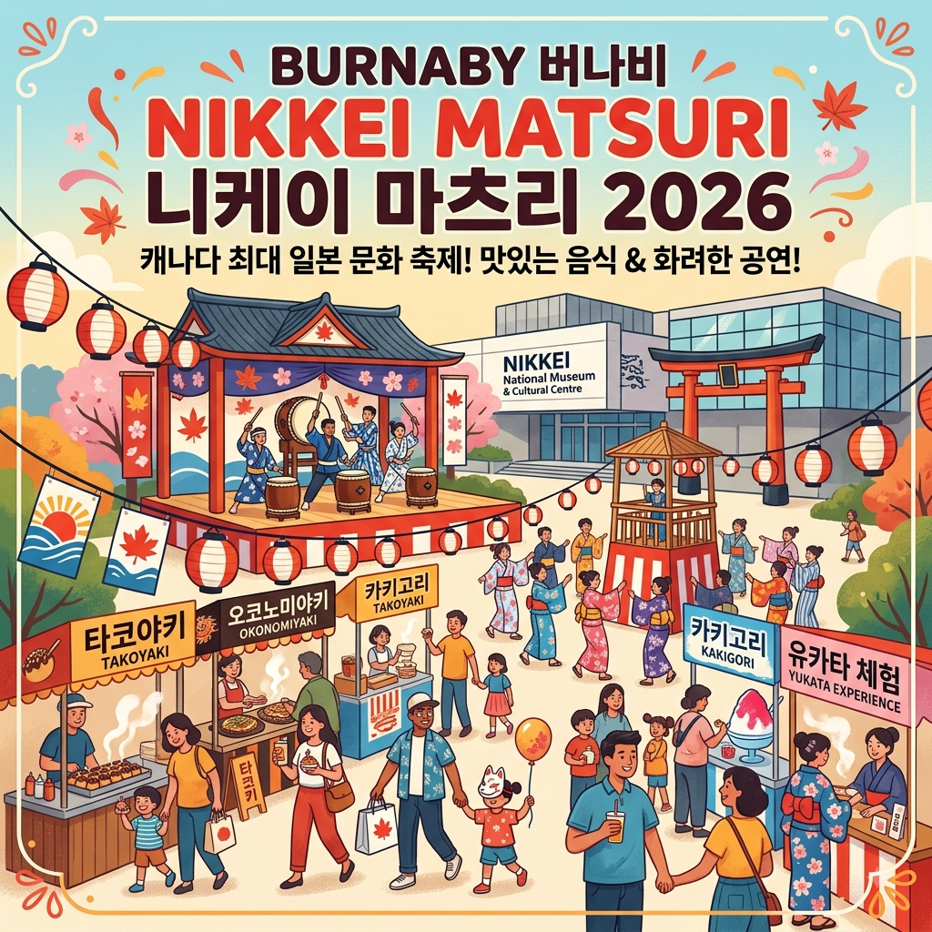 9월 롱 위켄드에 만나는 일본 문화 축제! 2026 니케이 마츠리(Nikkei Matsuri) 안내