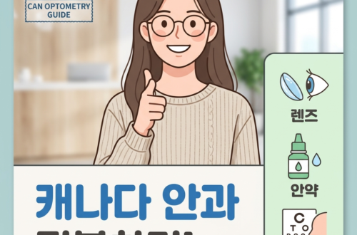 캐나다 안과 진료 및 필수 영어 표현까지 정리했습니다.