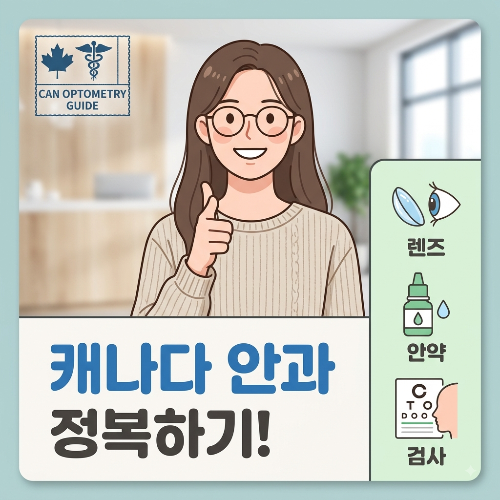캐나다 안과 진료 및 필수 영어 표현까지 정리했습니다.