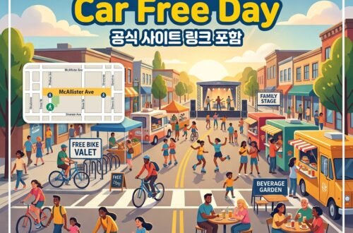 포트 코퀴틀람, 8월 29일 차 없는 날 축제(Car Free Day) 안내