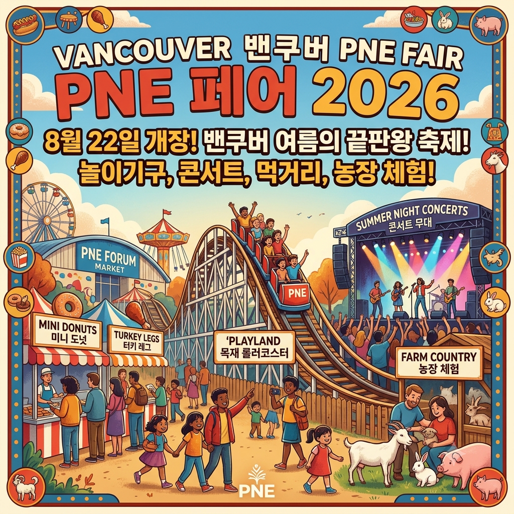2026 PNE 페어(PNE Fair) 완벽 안내. 8월 22일 개장!