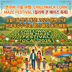 2026 칠리왁 콘 메이즈 페스티벌(Chilliwack Corn Maze)