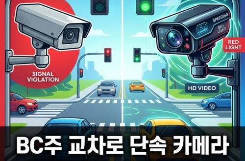 밴쿠버 생활정보, B.C.주 교차로 단속 카메라 전면 교체, 운전자 주의 필요