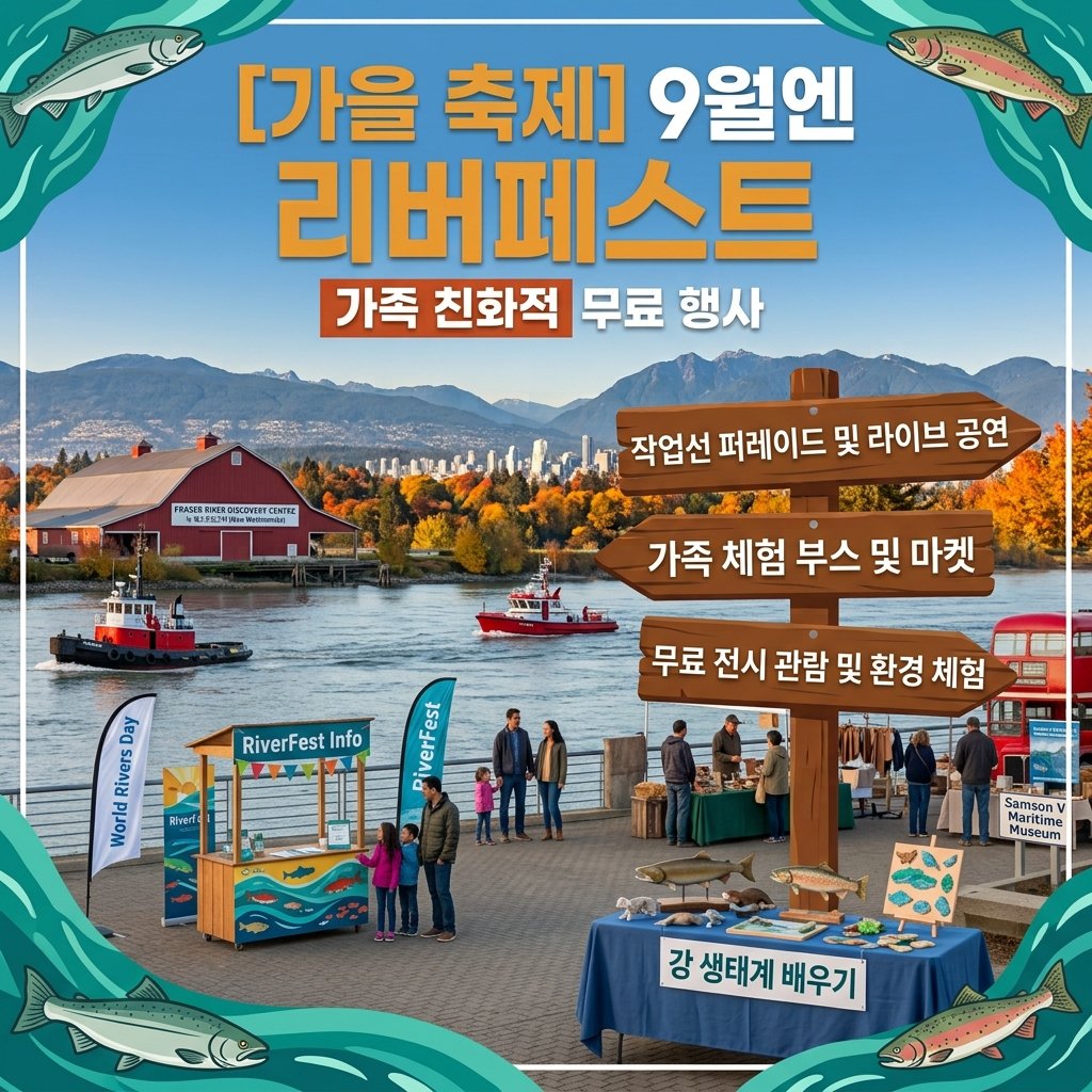 밴쿠버 가을 축제, 9월엔 뉴 웨스트민스터 '리버페스트(RiverFest)'로 떠나요!