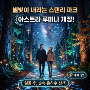 밴쿠버 신상 축제, 오늘 개장! 스탠리 파크 ‘아스트라 루미나(Astra Lumina)’ 빛의 환상곡