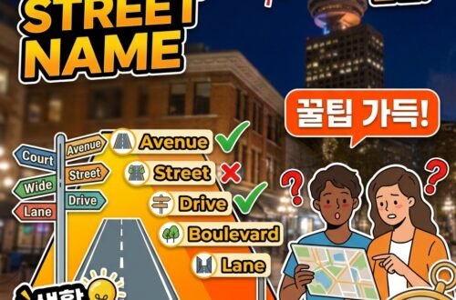 밴쿠버 생활 팁, Street, Avenue, Drive… 도로 규모별로 알아보는 길 이름 해독법!