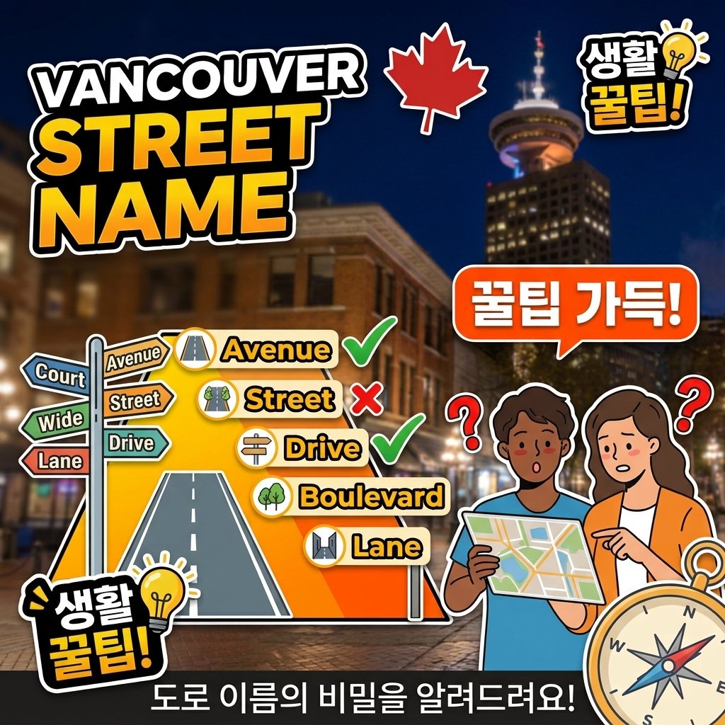 밴쿠버 생활 팁, Street, Avenue, Drive… 도로 규모별로 알아보는 길 이름 해독법!