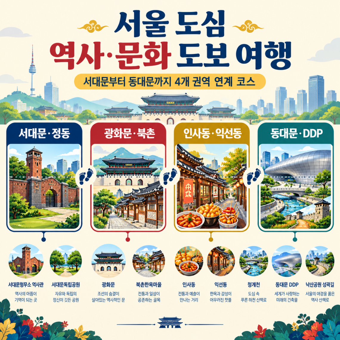 서울 역사 문화 도보 여행